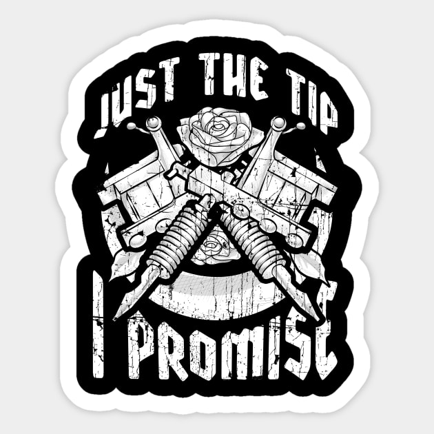 Tattoo Ink Just The Tip I Promise Funny Tattoo Artist Gifts Bags sold by  AlethaCrona99740, SKU 74874981