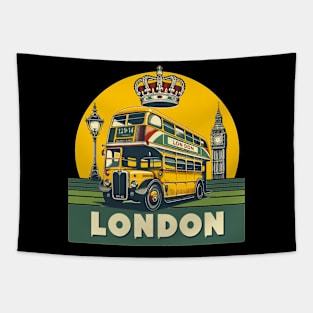 London Bus Tapestry