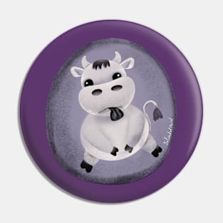 Funny cow Pin