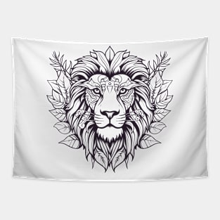 Lion Animal Freedom World Wildlife Wonder Vector Graphic Tapestry