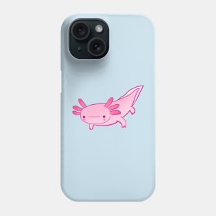 Cute axolotl art Phone Case