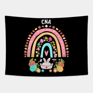 CNA Nurse Bunny Easter Eggs Hunt Lovely Bunny Cute Tapestry