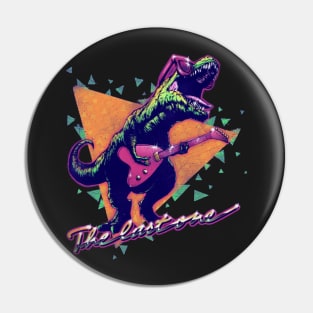 Dino Guitarist Pin