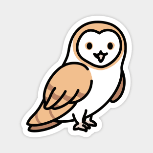 Barn Owl Magnet