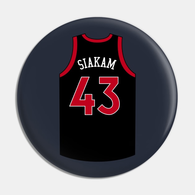 Pascal Siakam Toronto Jersey Qiangy Pin by qiangdade