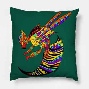 killer bee ecopop Pillow