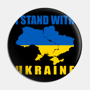 I Stand WIth Ukraine Pin