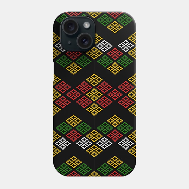 beautiful fabric pattern Phone Case by noke pattern