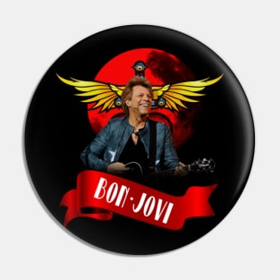 Red moon Vintage Jovi Pin