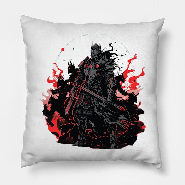 dark souls Pillow by dorapeterx