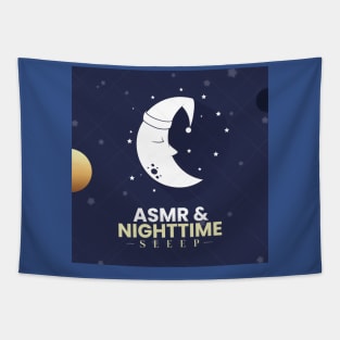 ASMR & Nighttime Sleep Logo!!! Tapestry