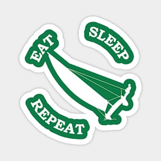 Eat Sleep Sailing Repeat Magnet