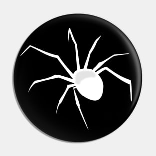 White spider Pin