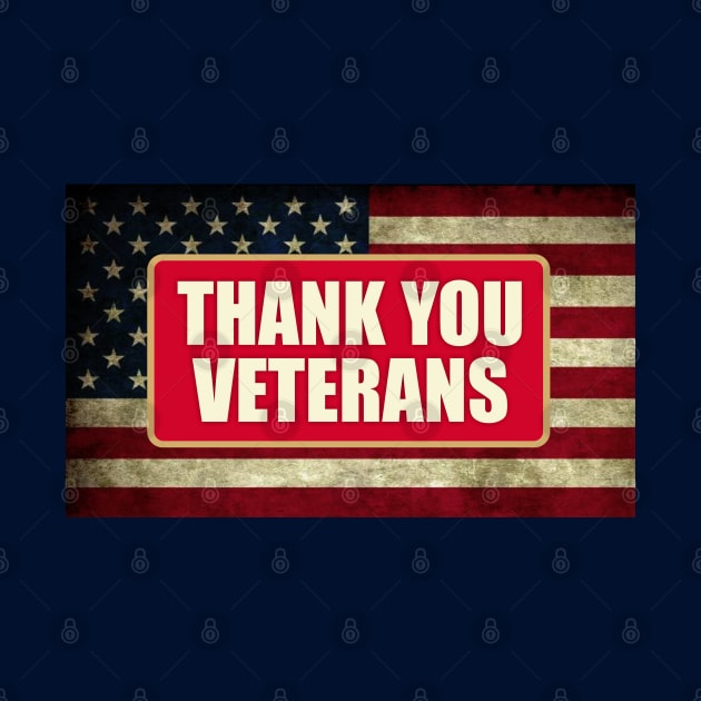 Thank You Veterans by Dale Preston Design