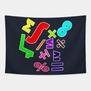 Mathematical formulas Tapestry