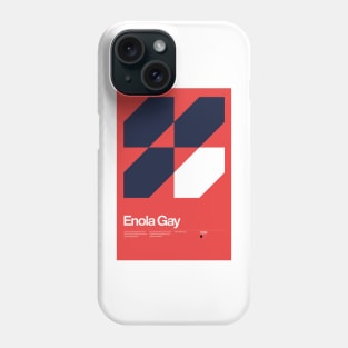 Enola Gay Inspired Lyrics Design Phone Case