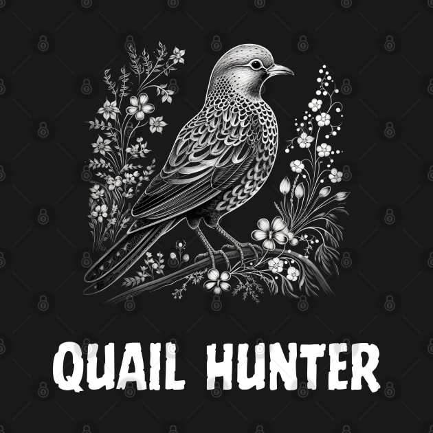 quail hunting by vaporgraphic