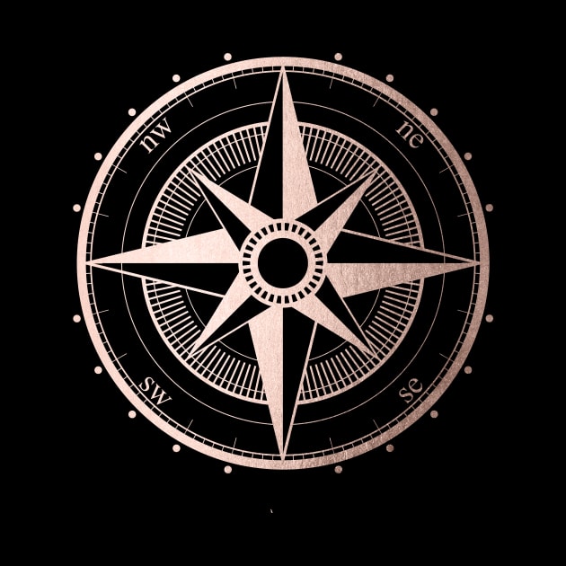 Rose Gold Compass II by Cascadia by Nature Magick