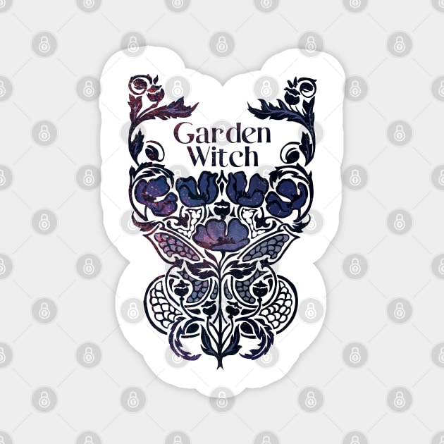 Garden Witch Magnet by FabulouslyFeminist