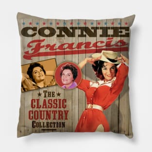 Connie Francis - The Classic Country Collection Pillow