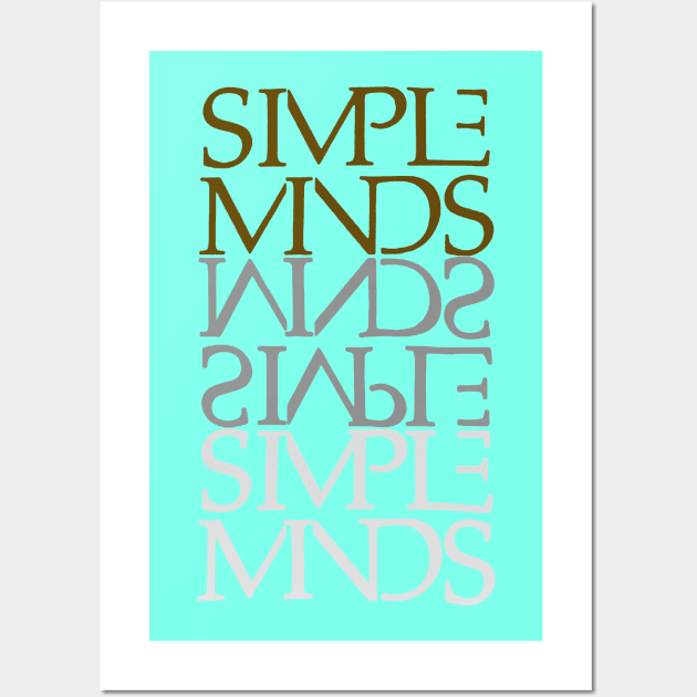 Simple minds logo tri blend Poster for Sale by saramtct