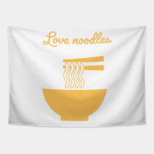 Love noodles Tapestry