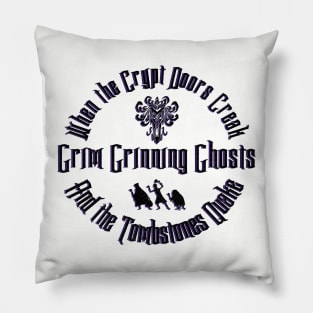 Haunted Lyrics Pillow