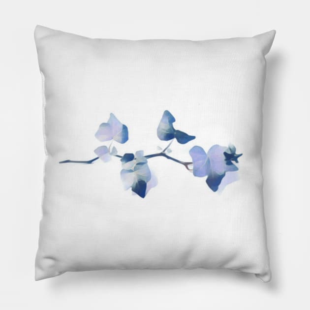 Hedera Branch Pillow by Volddy