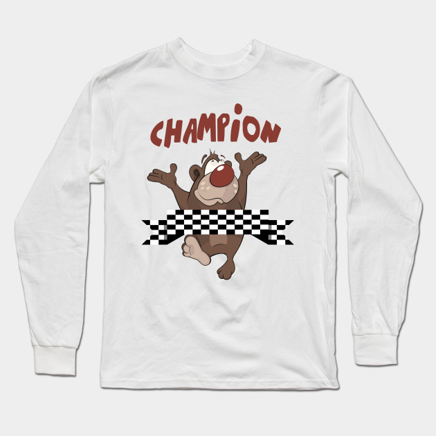 champion long sleeve running shirt
