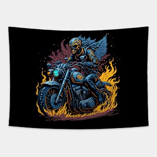 Riding on Flame Tapestry