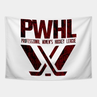 Distressed PWhl Professional women's hockey league Tapestry