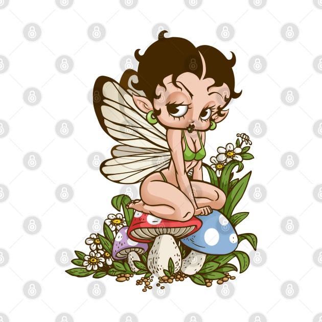 BETTY BOOP - Fairy princess by KERZILLA