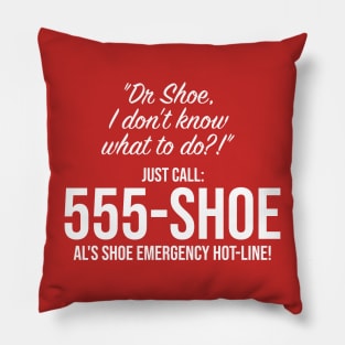 555-SHOE Pillow