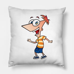 Happy Phineas Pillow