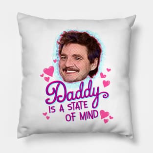 Pedro Pascal Daddy State of Mind Pillow