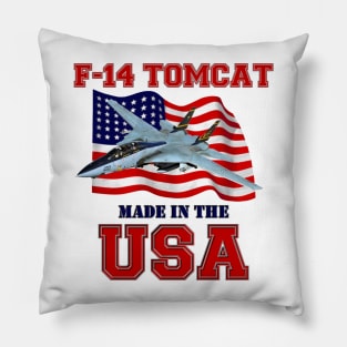 F-14 Tomcat Made in the USA Pillow