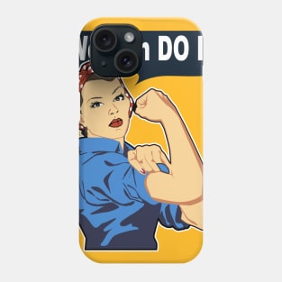 Rosie the Riverter (modern) Phone Case