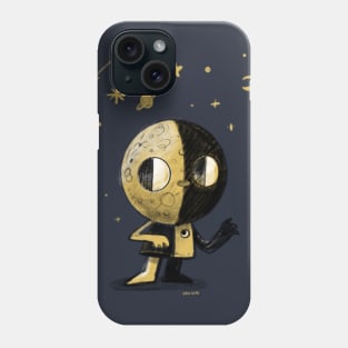 Half Moon Gal Phone Case