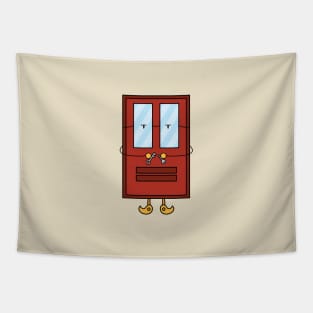 cute lock picking door Tapestry