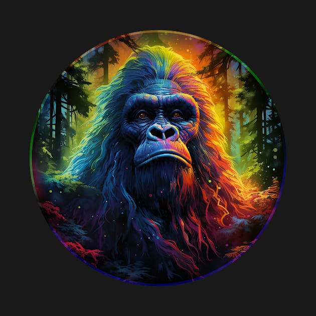 Bigfoot, King of the Forest by wumples