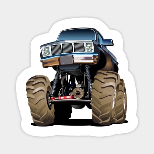 Cartoon Monster Truck Magnet