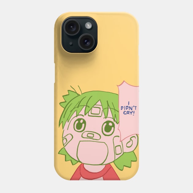 I draw soft pastel yotsuba saying that she didn't cry / yotsubato Phone Case by mudwizard