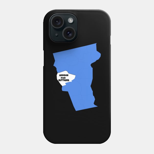 Vermont Addison for Buttigieg Phone Case by Vine Time T shirts