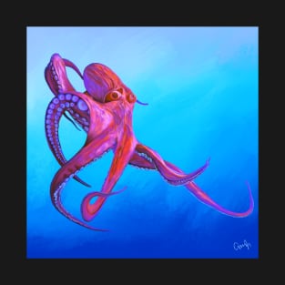 Gorgeous Octopus. Beautiful sea creature, Highly intelligent and beautiful too T-Shirt