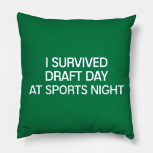 Sports Night - I survived T-shirt Pillow