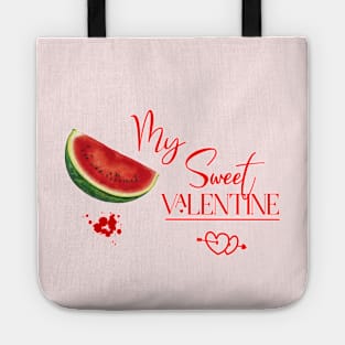 Sweet Valentine with Watermelon Tote