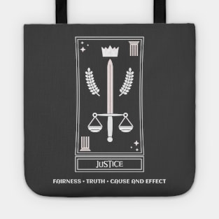 Justice, Fairness, Truth, Cause And Effect Tote