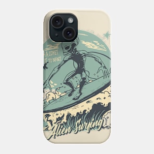 Alien surfing 88090 Phone Case