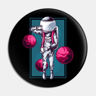 ASTRONAUT BARISTA Pin