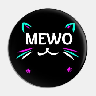 Cat cute design Pin